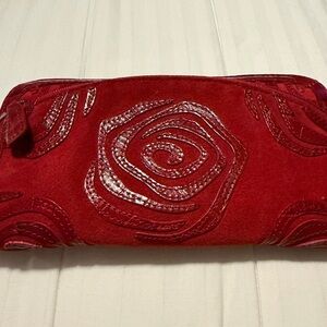 Elegant Red Clutch Bag NWT BRIGHTON